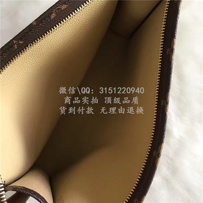 顶级高仿包包路易威登LV手包 M41438 阿拉蕾26号盥洗袋高仿奢侈品