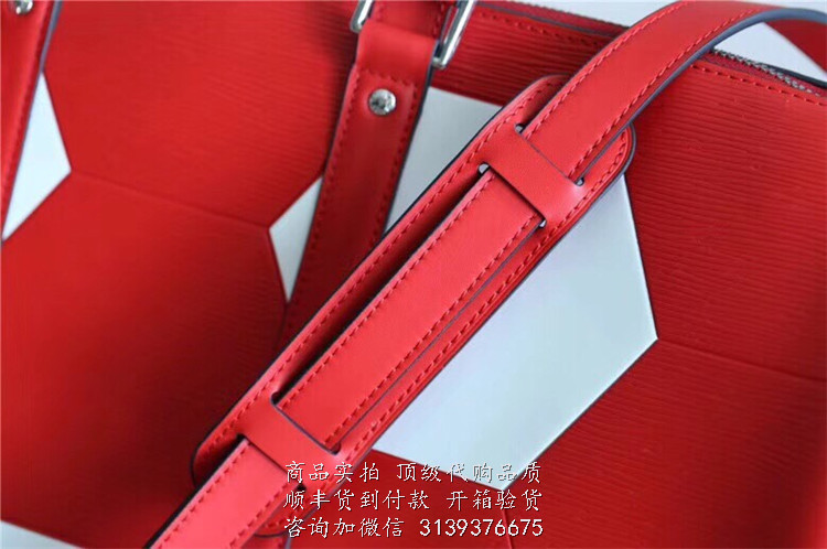 LV 红色世界杯系列 M52121 KEEPALL 50 旅行袋