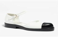CHANEL G39858 女士白色 玛丽珍鞋