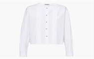 MIUMIU MK1775 女士白色 府绸衬衫