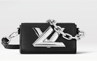 LV M22296 女士黑色 Twist Lock XL 手袋