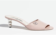 CHANEL G40057 女士淡粉红 蜜儿拖鞋