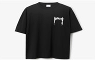 BERBURRY 80701321 男士黑色 徽标印花棉质 T恤衫