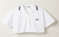 MIUMIU MK1761 女士白色 府绸衬衫