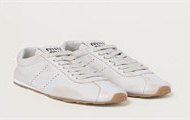 MIUMIU 5E114E 女士白色 漂白 Nappa 运动鞋