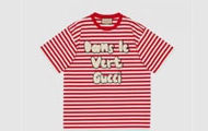 GUCCI/古驰 红色 中国新年系列针织棉 T恤 616036
