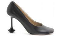 LOEWE/罗意威 女士黑色 羊皮 Toy 高跟鞋 L814S01X64