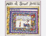 DIOR/迪奥 女士白色 Niki de Saint Phalle 印花方巾 41CNY070I635