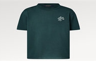 LV 1AF674 男士墨绿色 棉质短袖圆领衫