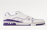 LV 1ACHKW 男士紫色 LV TRAINER 运动鞋
