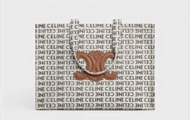 CELINE/赛琳 女士天然色 CABAS THAIS 大号 CELINE 通体印花织物手袋 196762FEF