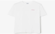 BURBERRY 80715961 男士白色 橡树叶徽章棉质 T恤衫