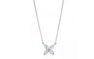Tiffany/蒂芙尼 银色钻石 Tiffany Victoria 项链 60011943