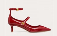VALENTINO/华伦天奴 女士红色 TIPTOE 漆皮高跟鞋 WS0GC2ERU0RO