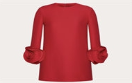 VALENTINO BVA6D61CF157 女士红色 短款连衣裙