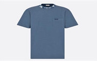 DIOR 383J644A0554 男士蓝色 DIOR AND DUNCAN GRANT AND CHARLESTON 宽松版型 T恤