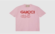GUCCI 776596 女士粉色 针织棉 T恤