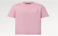 LV 1AFPSP 男士粉色 棉质短袖圆领衫
