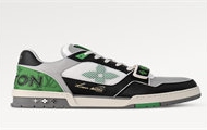 LV 1AC50D 男士绿色 LV TRAINER 运动鞋