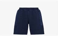 FENDI FAB651AN5UF0RU7 男士蓝色 平纹布短裤