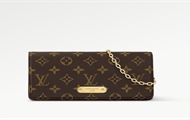 LV M82509 女士老花 WALLET ON CHAIN LILY 手袋
