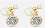 DIOR E3217WOMVE 女士天蓝色 Dior Tribales 耳环