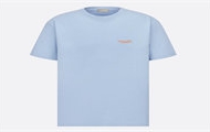DIOR 483J696B0554 男士蓝色 宽松版型 T恤