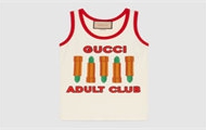 GUCCI 745583 女士奶油色 “Gucci Adult Club”棉背心