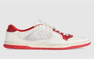 GUCCI 749896 男士红色拼米白色 MAC80 运动鞋