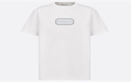 DIOR 343J696C0554 男士白色 宽松版型 T恤